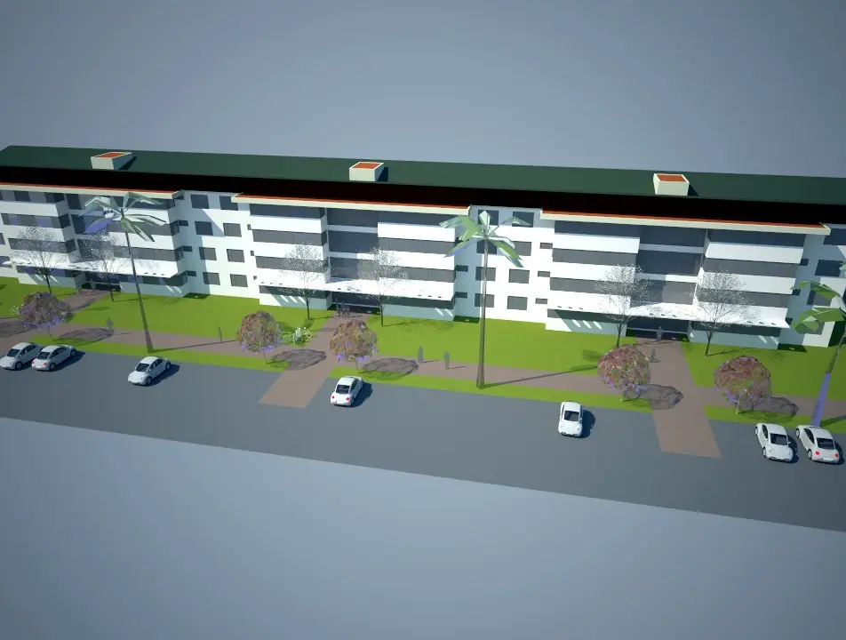 Estudo de edifícios multifamiliares para a Vila Samarco
