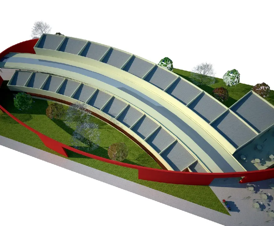 Estudo do centro comercial da Vila Samarco