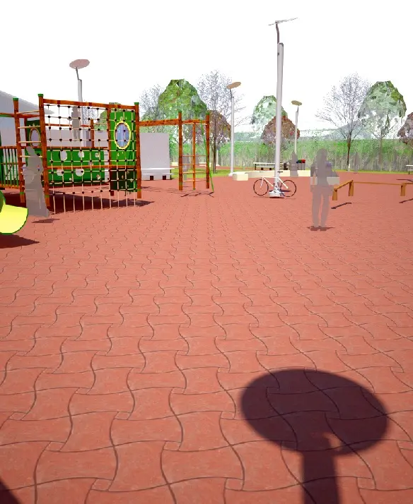 Playground e espaço de permanência